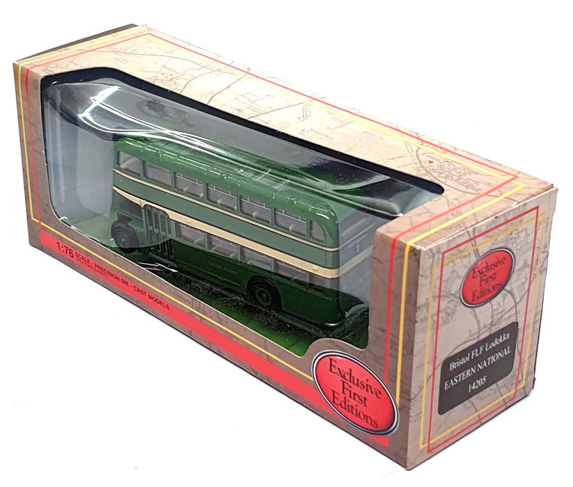 EFE 1/76 Scale 14205 - Bristol FLF Lodekka Bus Eastern National Rt. 3 - Green