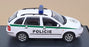 Abrex 1/43 Scale 143ABX004XA - Skoda Fabia Combi Czech Policie - White