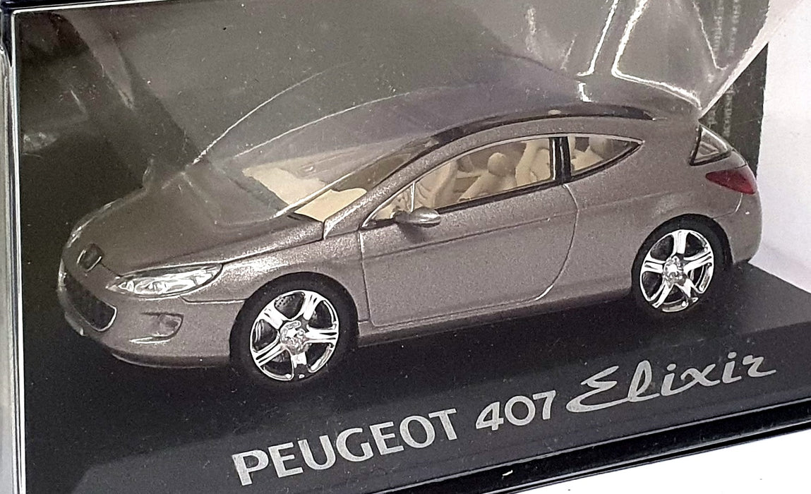 Altaya 1/43 Scale Diecast 31825A - Peugeot 407 Elixir - Met. Grey