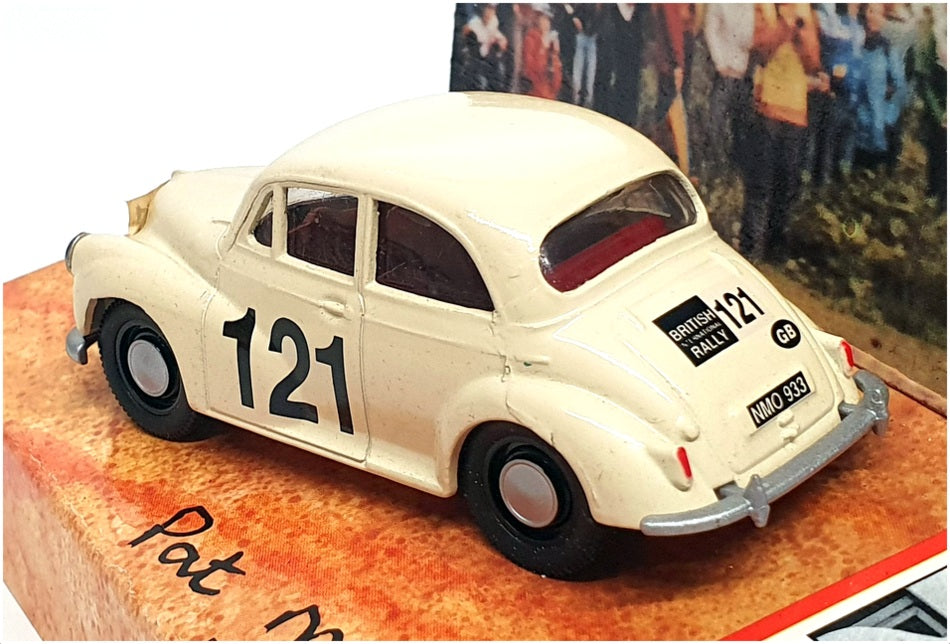 Corgi 1/43 Scale 96740 - Morris Minor #121 Pat Moss - White