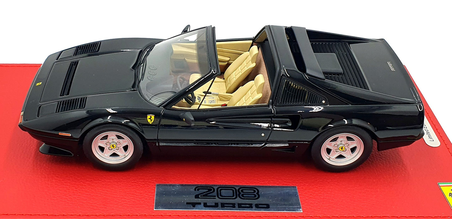 BBR 1/18 Scale Resin P18142F - Ferrari 208 GTS Turbo 1983 - Black