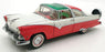 Franklin Mint 1/24 Scale B11TQ13 - 1955 Ford Fairlane Crown Victoria White/Red