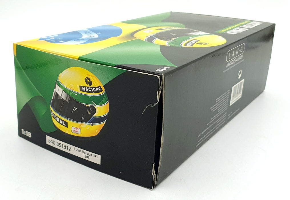 Minichamps 1/18 Scale Diecast 540 851812  - Lotus Renault 97T Ayrton Senna