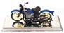 Maisto 1/18 Scale 39386 - 1936 Harley Davidson EL Knucklehead - Blue/Cream