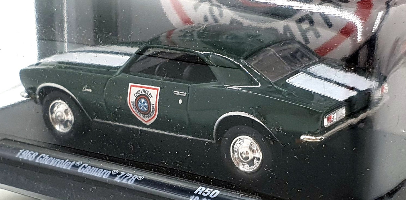 Castline M2 Machines 1/64 Scale R50 - 1968 Chevrolet Corvette Z/28 - Dark Green