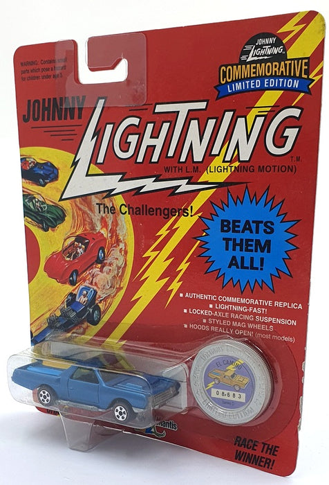 Johnny Lightning 1/64 Scale 100-140 - The Challengers Chevrolet El Camino - Blue