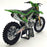NewRay 1/12 Scale SS-58143 - Kawasaki #317 Motorbike Bud Racing - Valin