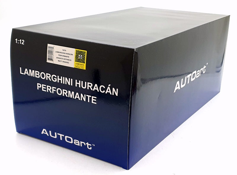 Autoart 1/12 Scale Diecast 12076 - Lamborghini Huracan Performante - Orange
