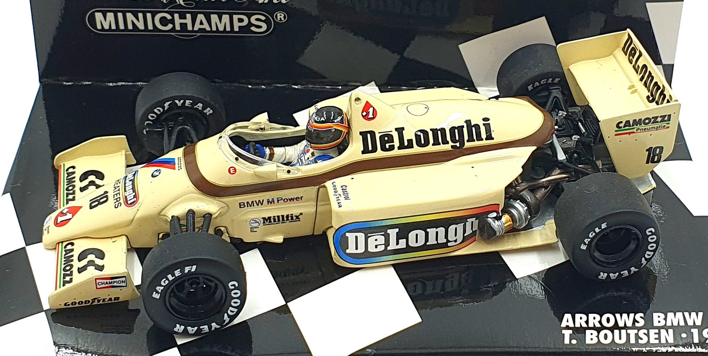 Minichamps 1/43 Scale 400 850018 - F1 Arrows BMW A8 #18 1985 - Boutsen
