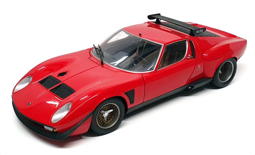 Kyosho 1/18 Scale Diecast DC12124M - Lamborghini Jota SVR - Red