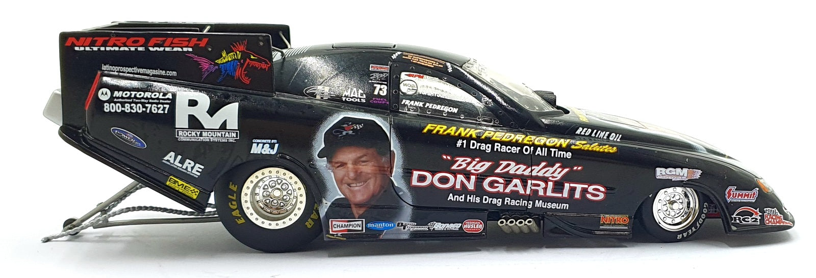Racing Champions 1/24 Scale 18681PH - Mopar NHRA Funny Car 2005 - Pedregon