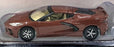 Greenlight 1/64 Scale 68020-B - 2022 Chevrolet Corvette C8 Stingray Coupe Brown