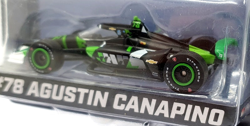 Greenlight 1/64 Scale 11570 NTT Indycar Series #78 A. Canapino - Blue/Green
