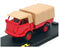 Verem 1/43 Scale Diecast 212 - Renault 4x4 Pompiers Fire Truck - Red/Tan