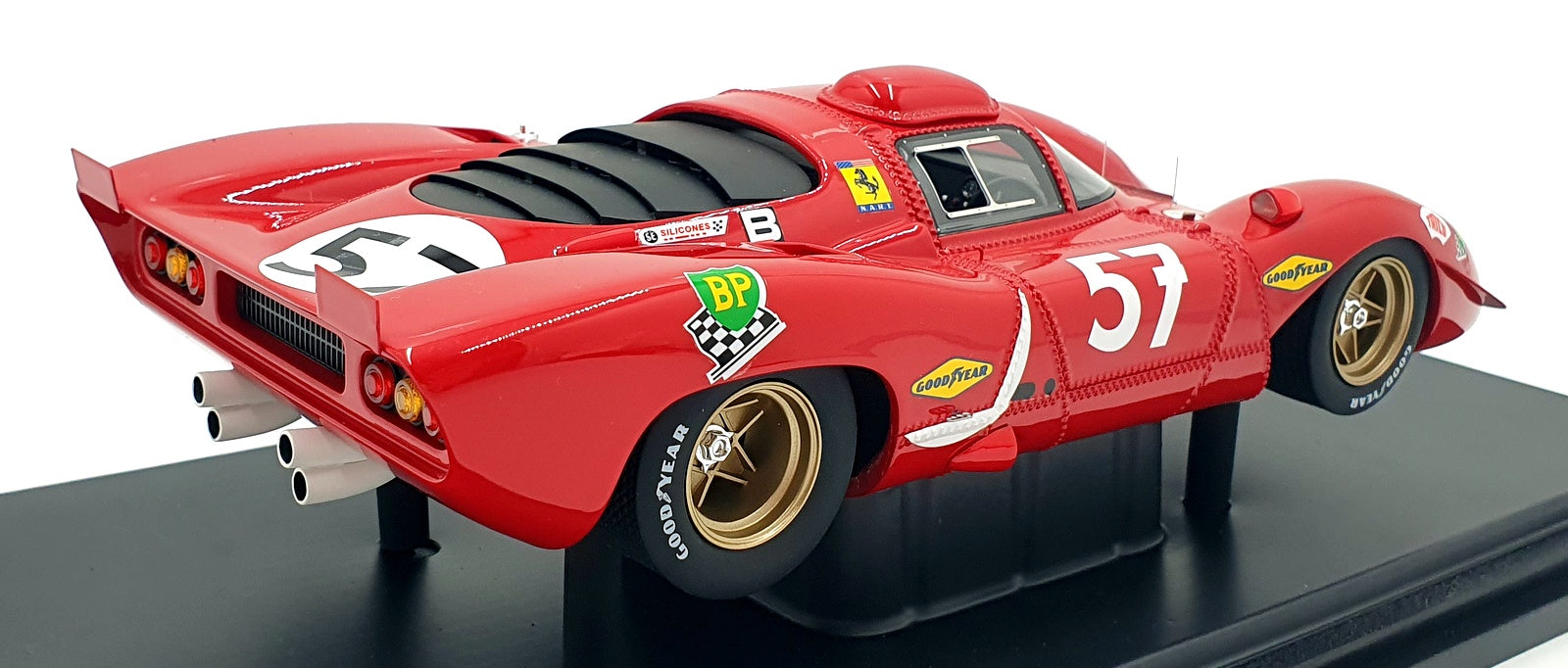 Maxima 1/18 Scale MAX002023 - Ferrari 312P Coupe #57 Le Mans 1970 C.Parsons