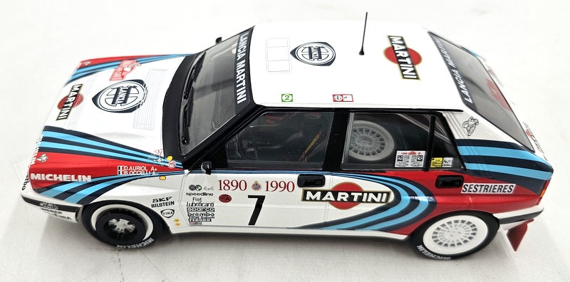 Altaya 1/18 Scale Diecast 26624C - Lancia Delta #7 D.Auriol 1990 Martini