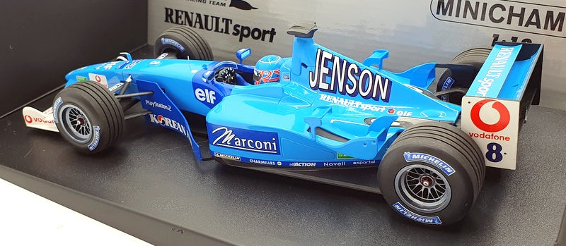 Minichamps 1/18 Scale Diecast 100 010008 Benetton Renault Sport B201 J.Button