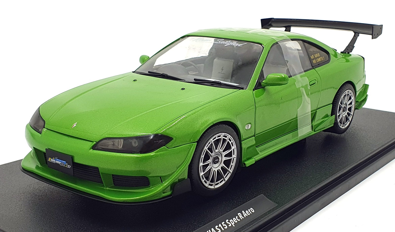 Solido 1/18 Scale Diecast S1812203 - Nissan Silvia S15 Spec R Aero - Met. Green