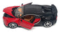 Burago 1/18 Scale Diecast 27723R - Bugatti Chiron - Black/Red