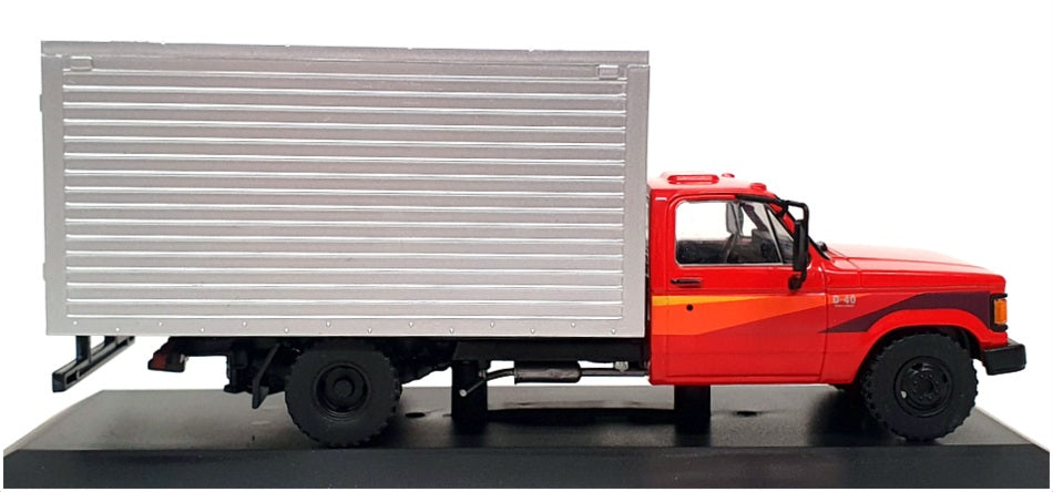 Whitebox 1/43 Scale WB193 - Chevrolet 6400 Truck - Red/Silver