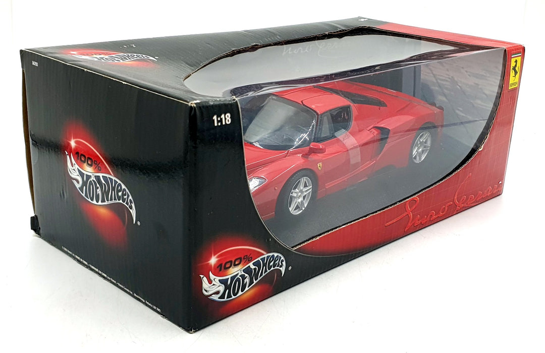 Hot Wheels 1/18 Scale Diecast 56293 - Ferrari Enzo - Rosso Red