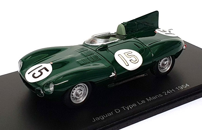 Spark Model 1/43 Scale S2926 - Jaguar D Type #15 Le Mans 24H 1954 - Green