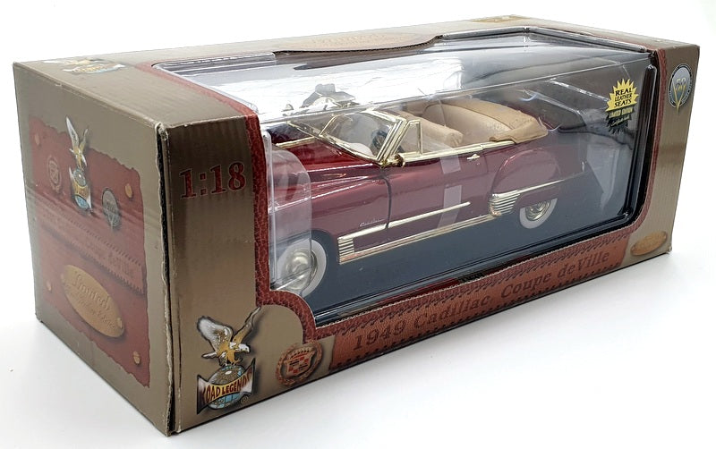 Road Legends 1/18 Scale 92307 - 1949 Cadillac Coupe deVille - Red