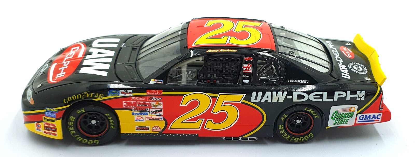 Action 1/24 Scale Diecast 101462 - 2001 Chevrolet Monte Carlo #25 NASCAR Nadeau