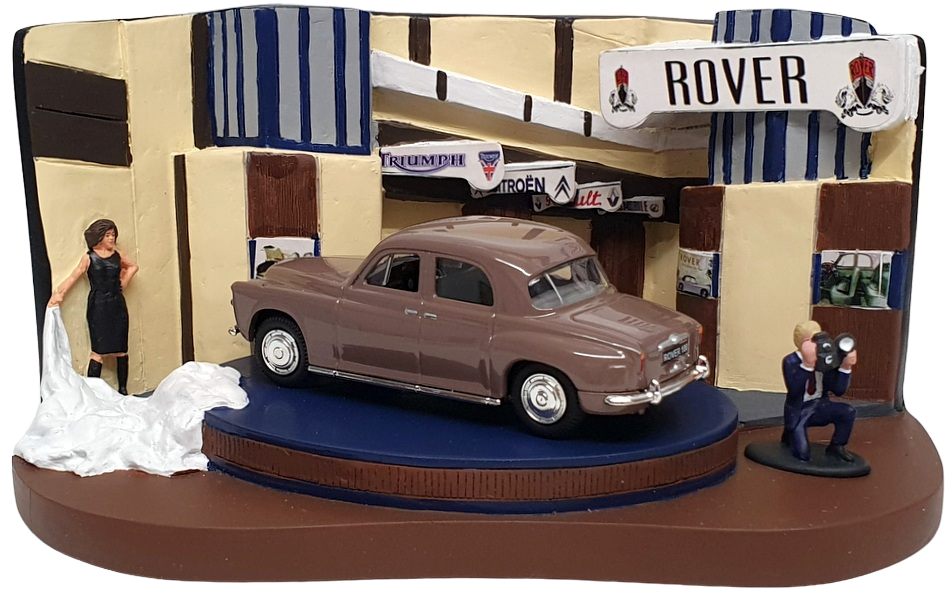 Vanguards 1/43 Scale CD1002 - Rover 100 Earls Court Diorama - Heather Brown