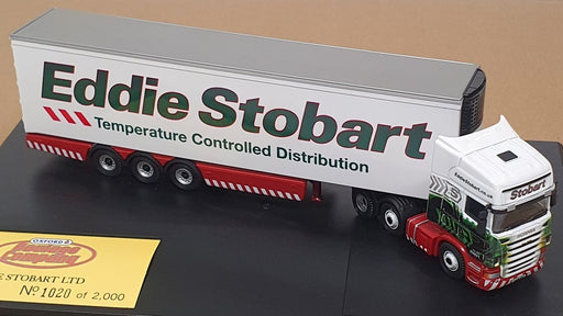 Oxford Diecast 1/76 Scale SCA06FR - Scania Fridge Trailer Truck (Stobart)