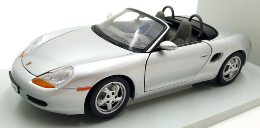 UT Models 1/18 Scale Diecast 27852 - Porsche Boxster Cabriolet - Silver