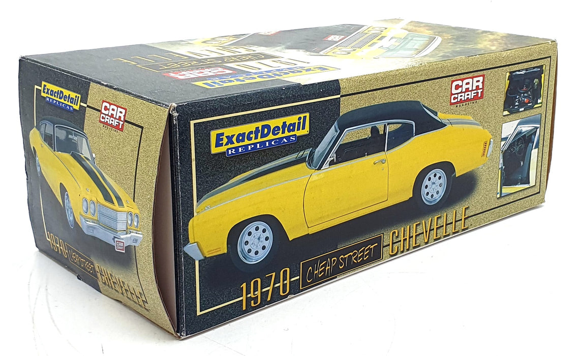 Exact Detail 1/18 Scale Diecast WCC604 - 1970 Chevrolet Chevelle Cheap Street