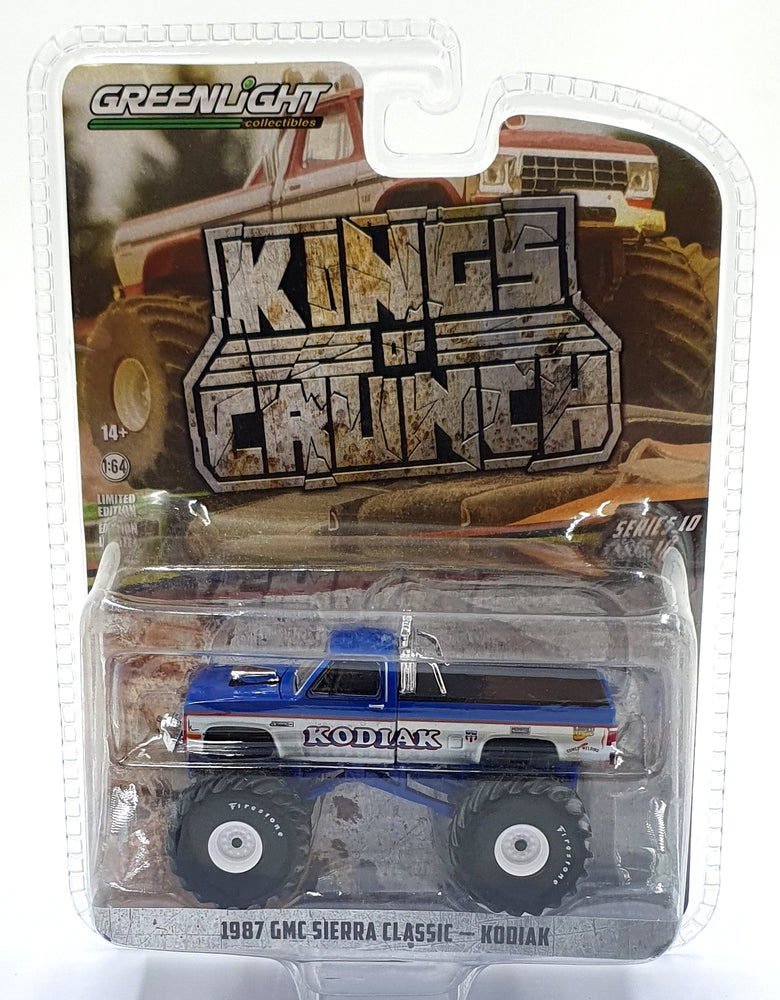 Greenlight 1/64 Scale 49100-E - 1987 GMC Sierra Classic - Kodiak