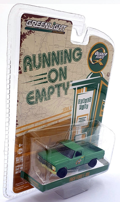 Greenlight 1/64 Scale 41050-D - 1969 Ford F-100 Truck - Green