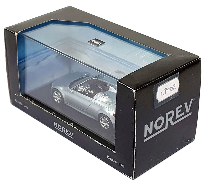 Norev 1/43 Scale Diecast CPT02 - VW Volkswagen Concept R - Silver Blue