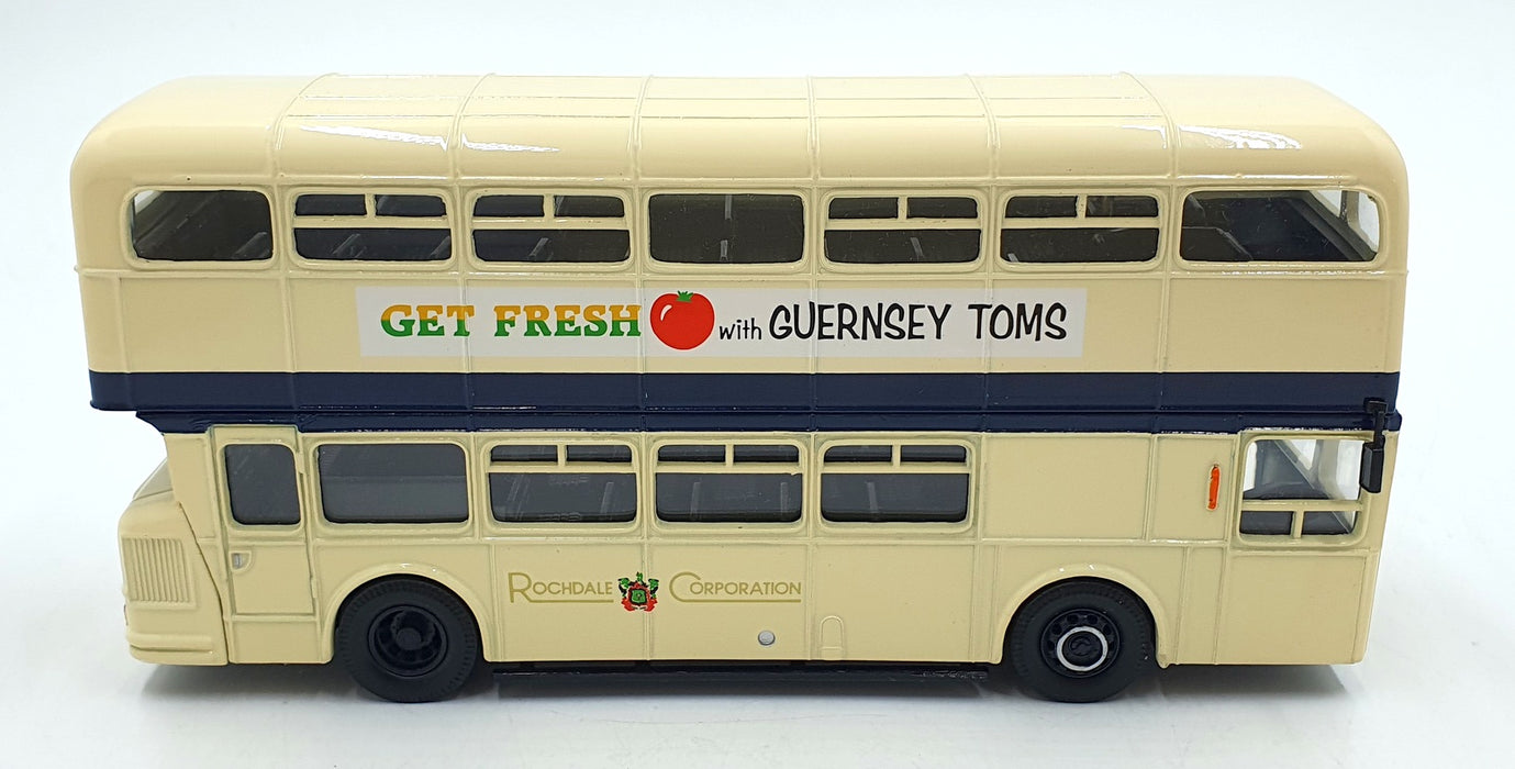 Corgi 1/50 Scale 97828 - Daimler Fleetline Bus Rochdale Corporation - Off White