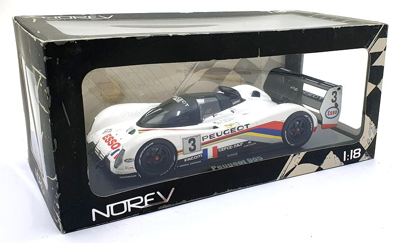 Norev 1/18 Scale 184773 - Peugeot 905 - #3 Winner France 24H 1993