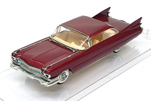 Vitesse 1/43 Scale 383 - 1959 Cadillac Type 62 2Dr. Sedan - Burgundy