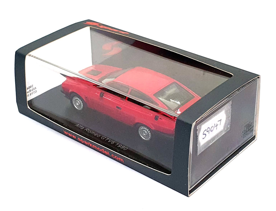 Spark Model 1/43 Scale Resin S9047 - 1980 Alfa Romeo GTV6 - Red