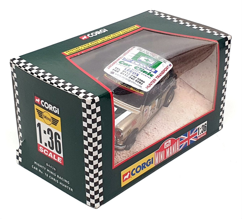 Corgi 1/36 Scale Diecast 04436 - Mighty Minis Racing #78 Chris Hunter