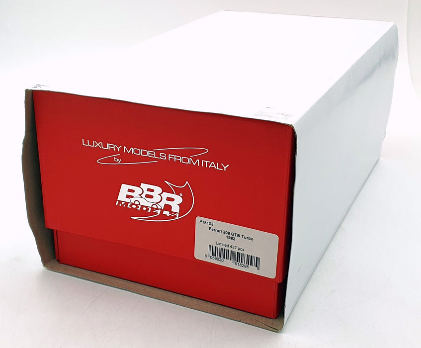 BBR 1/18 Scale Resin P18103 - Ferrari 208 GTB Turbo 1992 - Red