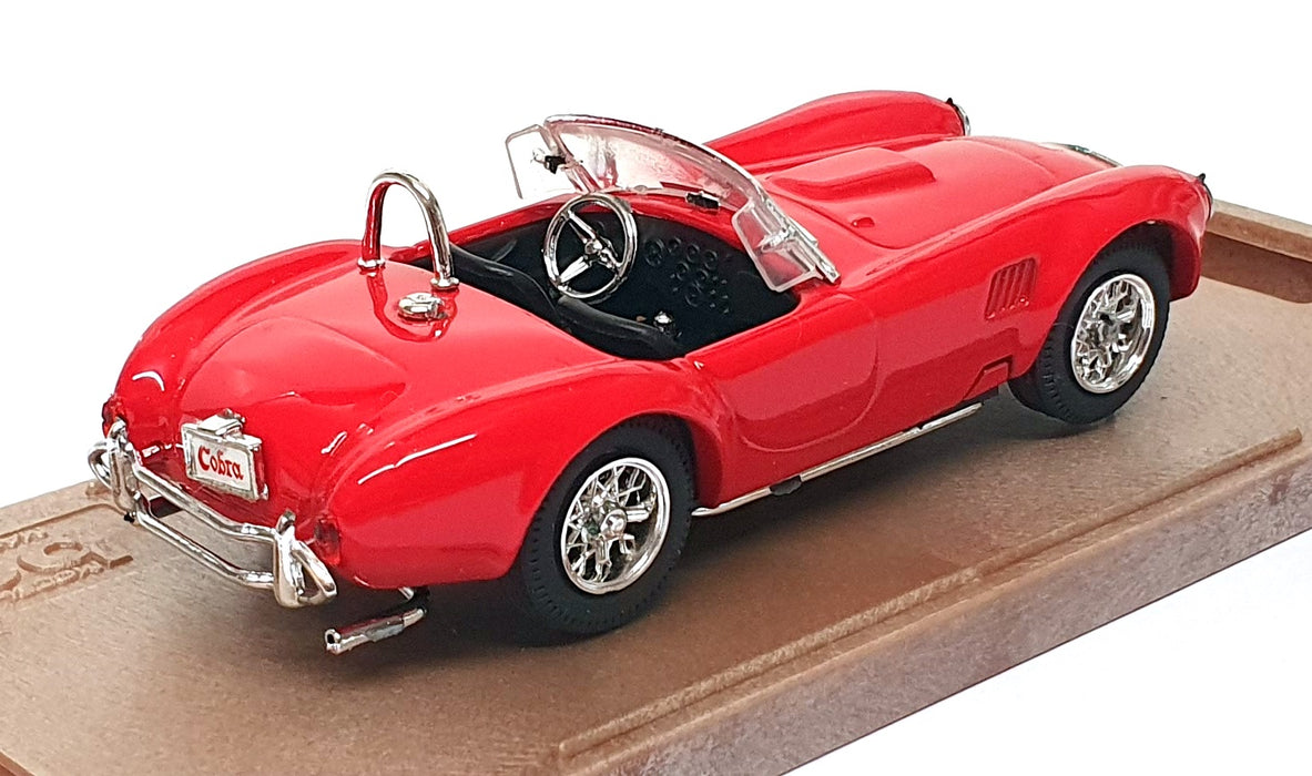 Box Model 1/43 Scale 8410 - AC Shelby Cobra Ruote A Raggi - Red