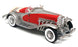 Ertl 1/18 Scale 91025B - 1935 Duesenberg SSJ Clark Gable - Silver/Red