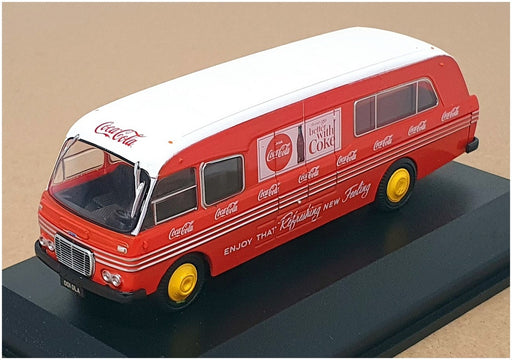 Oxford Diecast 1/76 Scale 76BMC005CC - BMC Mobile Unit Coca-Cola - Red/White