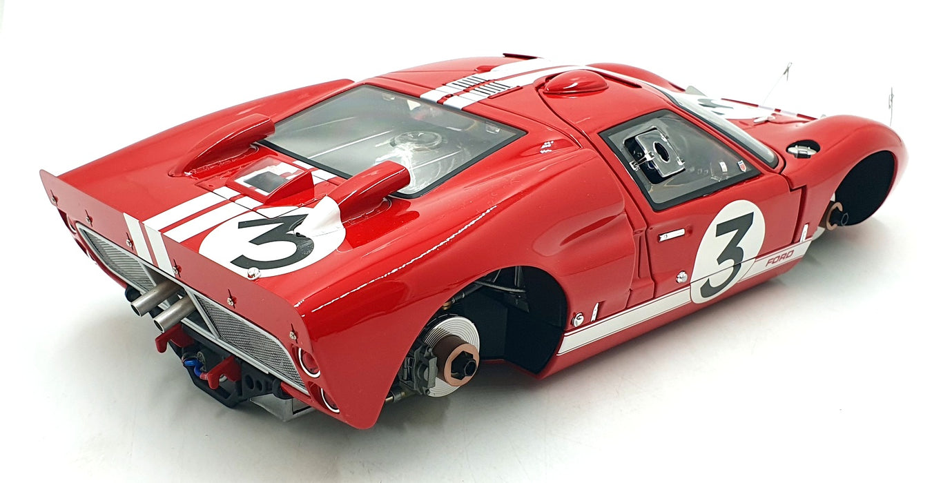 GMP 1/12 Scale G1201307 - 1966 Ford Gt40 MkII #3 Gurney/Grant - Red