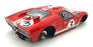 GMP 1/12 Scale G1201307 - 1966 Ford Gt40 MkII #3 Gurney/Grant - Red