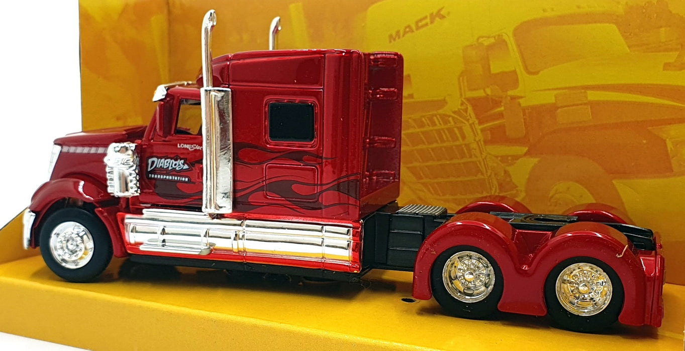 Maisto 1/64 Scale Diecast 12389 - International Lonestar - Met. Red