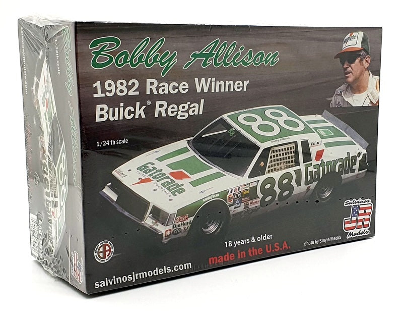 Salvinos 1/25 Scale Model Kit BAB1982D - 1982 Buick Regal Winner B.Allison #88