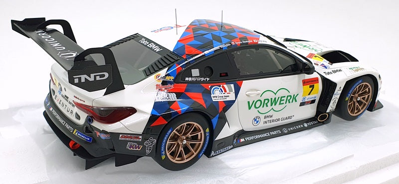 Top Speed 1/18 Scale TS0518 - BMW M4 GT3 #7 2023 Super GT CRS