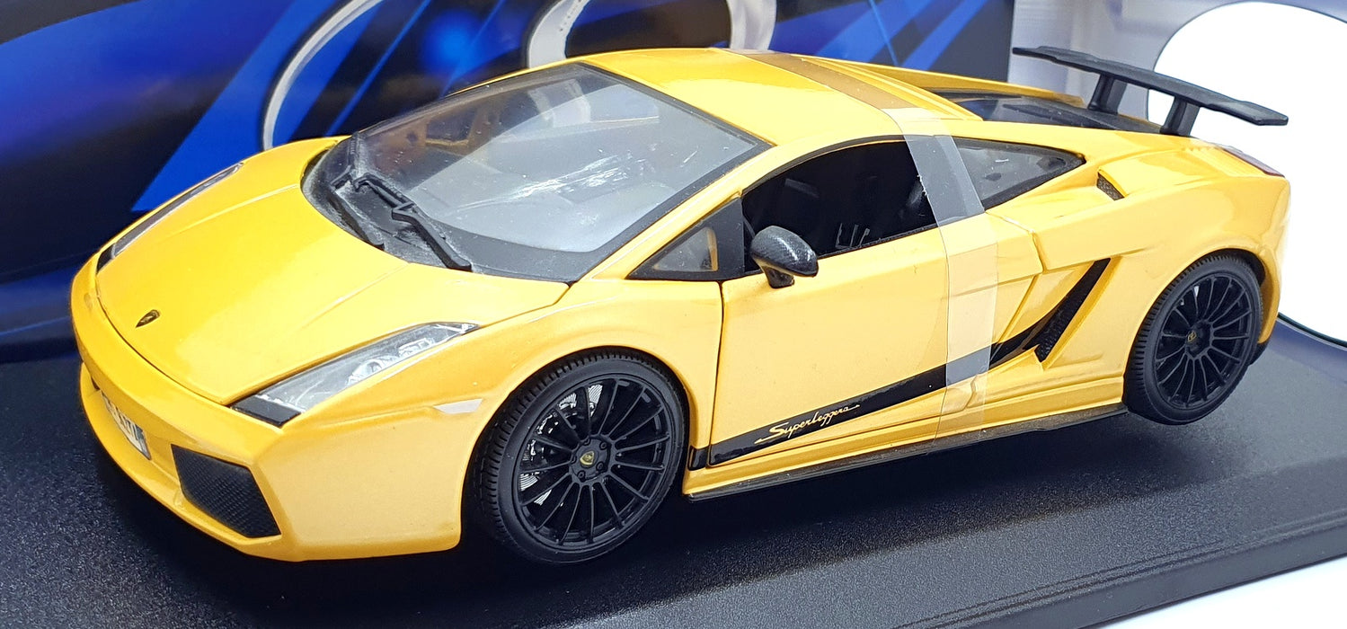 Maisto 1/18 Scale 31149 - 2007 Lamborghini Gallardo Superleggera - Yellow